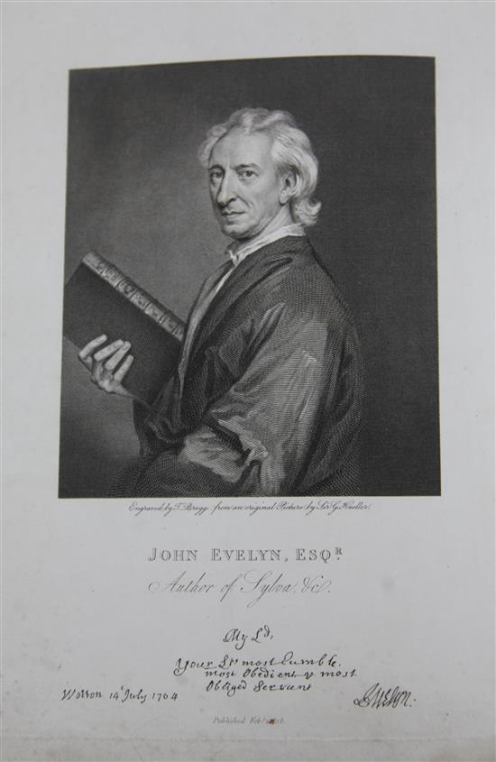 Bray, William, editor - Memoirs Illustrative of the Life and Writings of John Evelyn ... Comprising His Diary ...